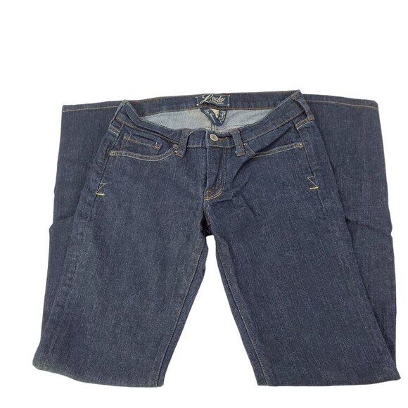 Lucky Brand Women’s Southside Zoe Flare Dark Wash Low Rise Jeans - Size 2/26 - Picture 11 of 16